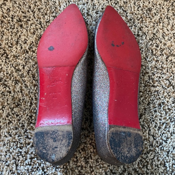 Sparkly Louboutin flats - Picture 3 of 3